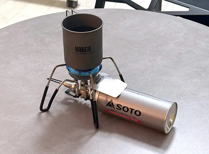 釣り場でも温かいコーヒーを